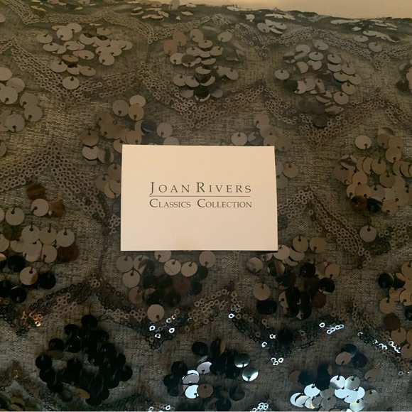 Joan Rivers Accessories - Brand new Joan Rivers beautiful black shawl